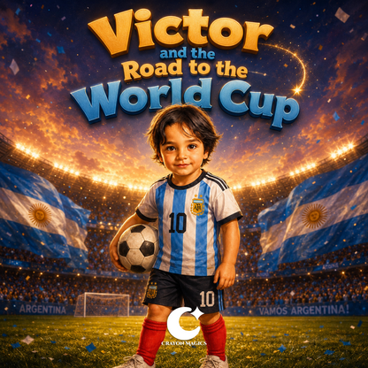 Road to the World Cup | Personalized Soccer Storybook
