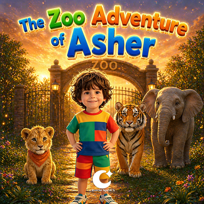 The Zoo Adventure | Personalized Animal Storybook