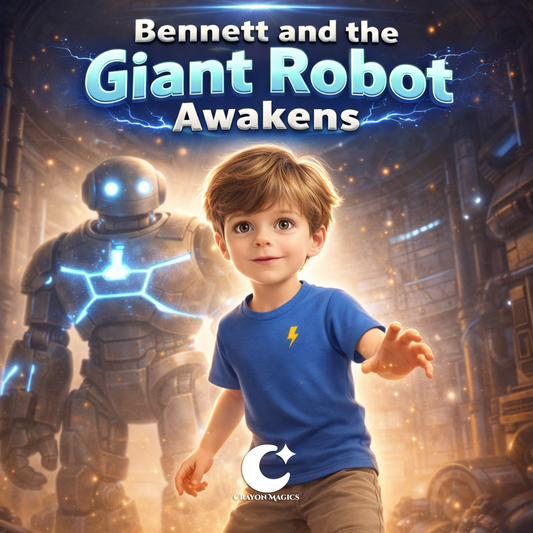 The Giant Robot | Personalized Sci-Fi Storybook