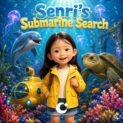 Submarine Search | Personalized Ocean Storybook