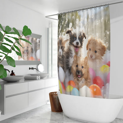 Bubble Paws - Shower Curtain