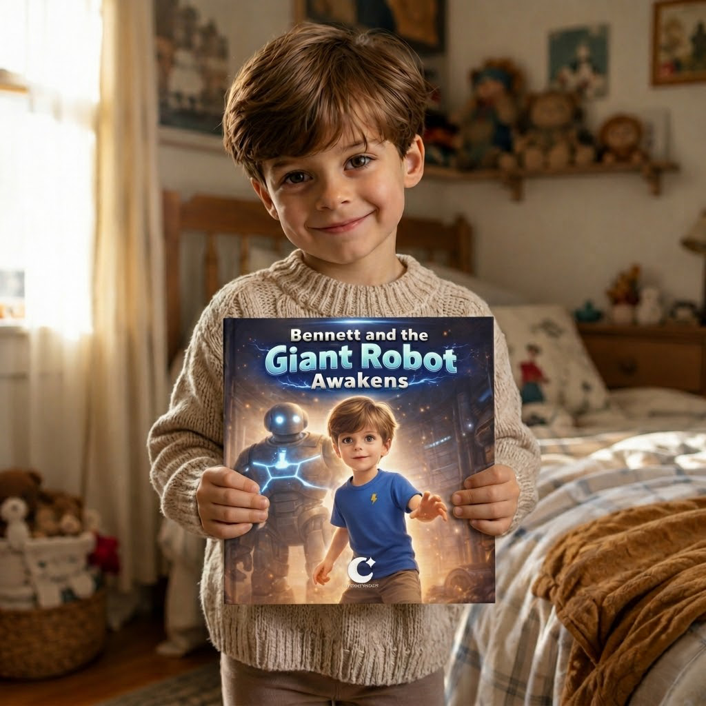 The Giant Robot | Personalized Sci-Fi Storybook