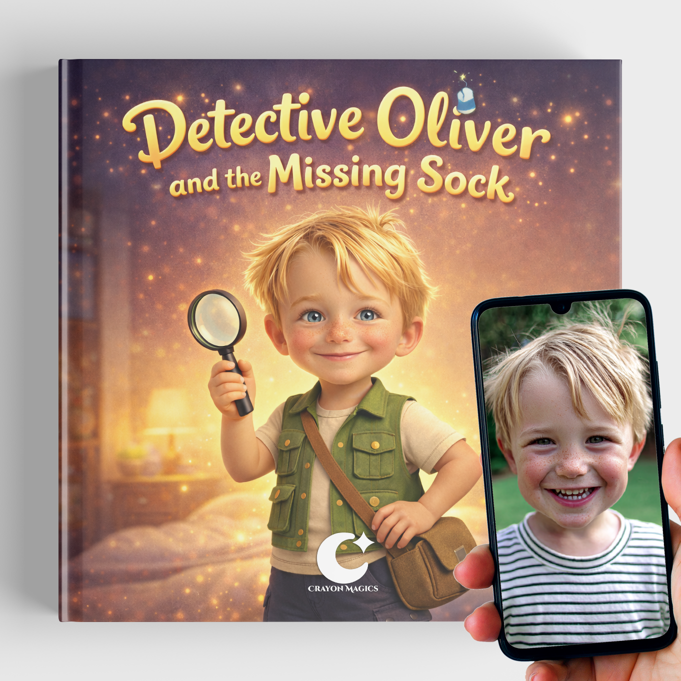 The Missing Sock | Personalized Detective Storybook