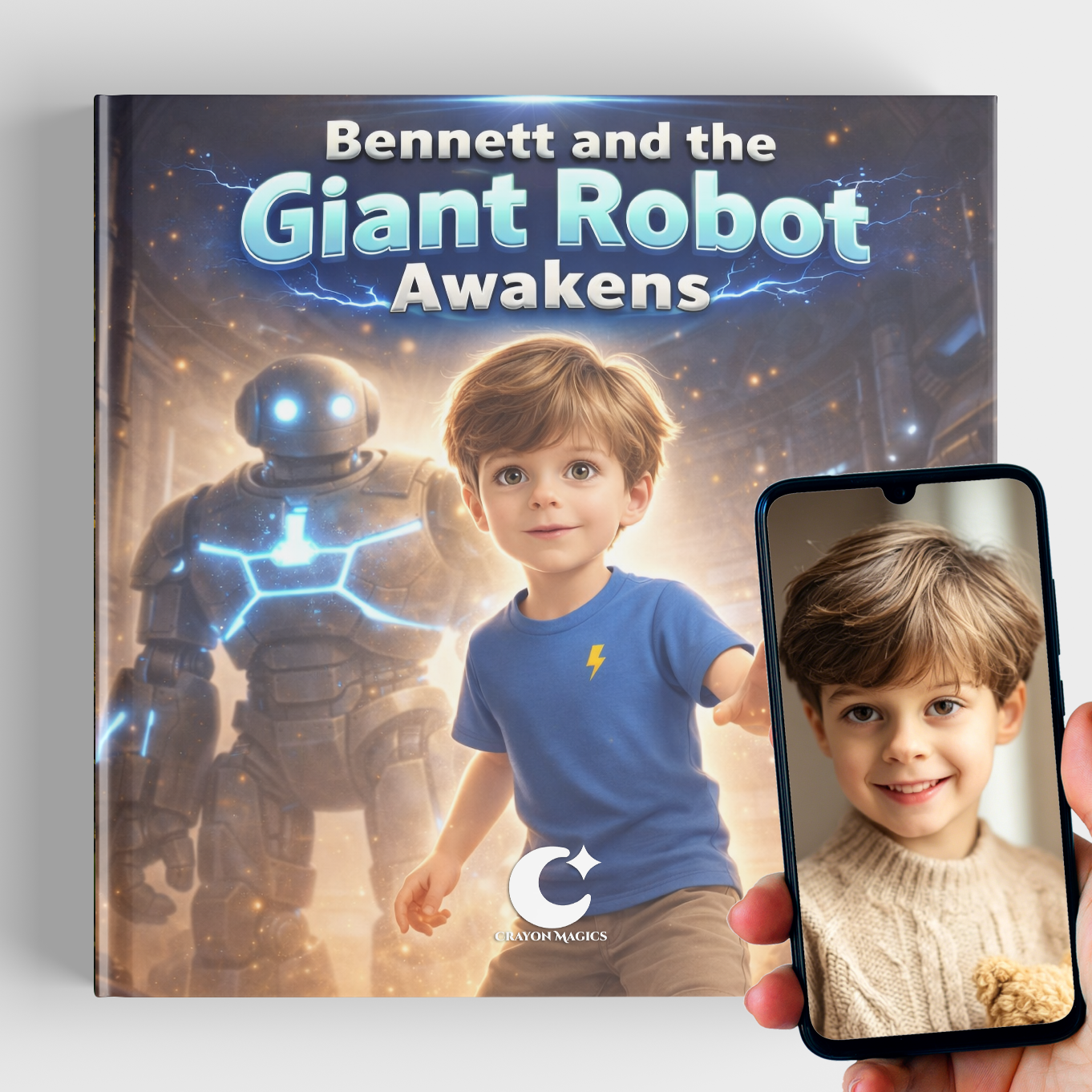 The Giant Robot | Personalized Sci-Fi Storybook