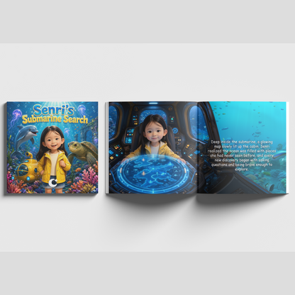 Submarine Search | Personalized Ocean Storybook