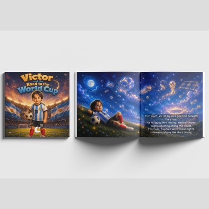 Road to the World Cup | Personalized Soccer Storybook