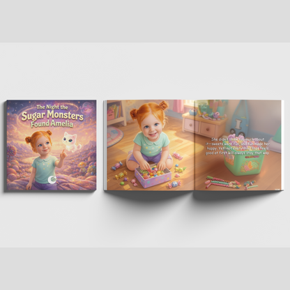 The Sugar Monsters | Personalized Fantasy Storybook