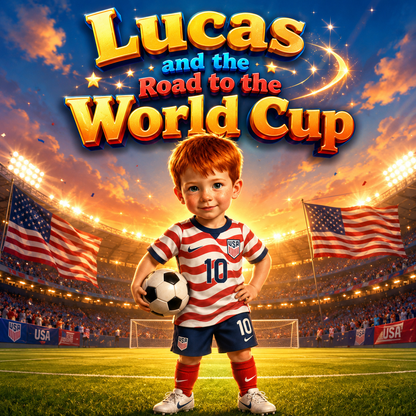 Road to the World Cup | Personalized Soccer Storybook