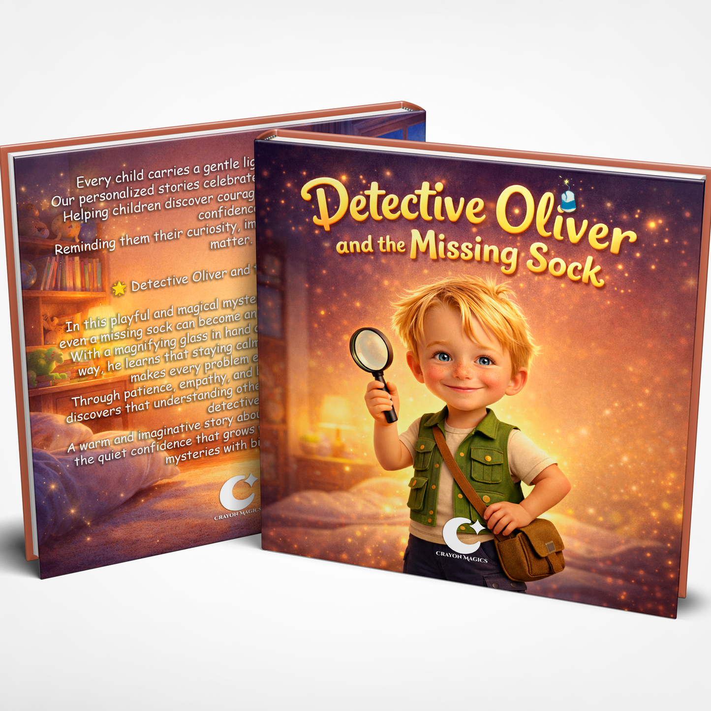 The Missing Sock | Personalized Detective Storybook