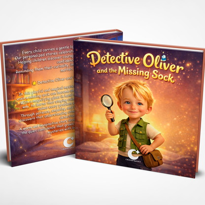 The Missing Sock | Personalized Detective Storybook
