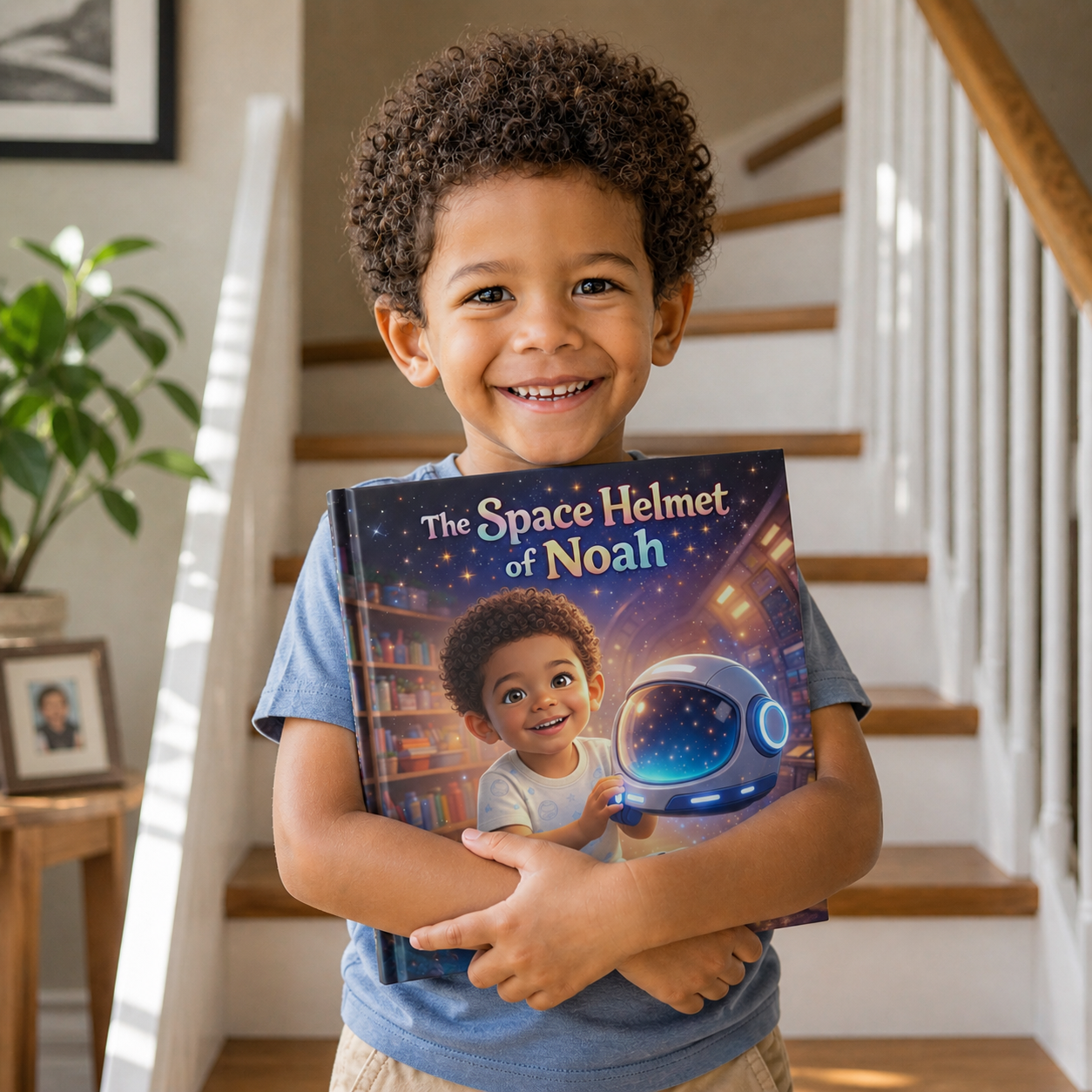 The Space Helmet | Personalized Space Storybook