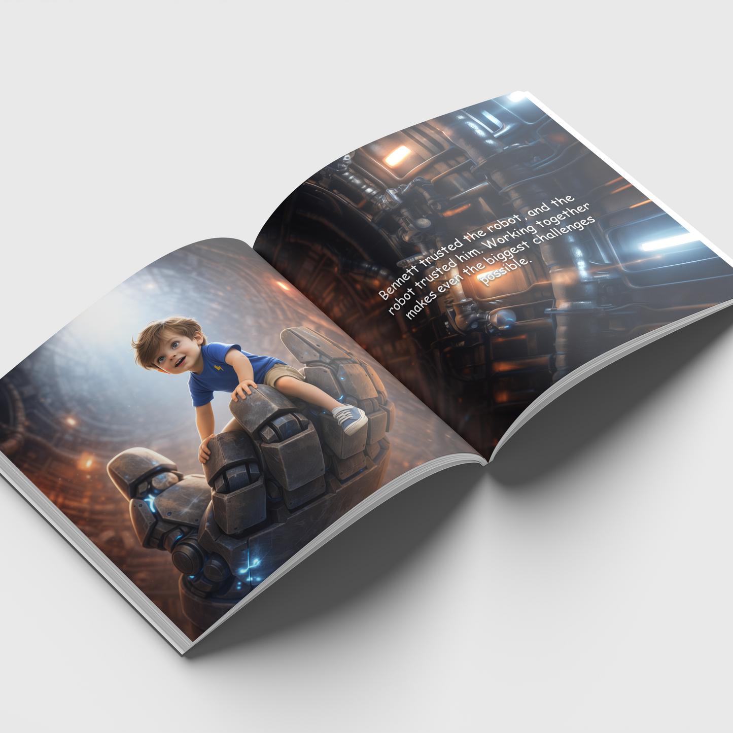 The Giant Robot | Personalized Sci-Fi Storybook