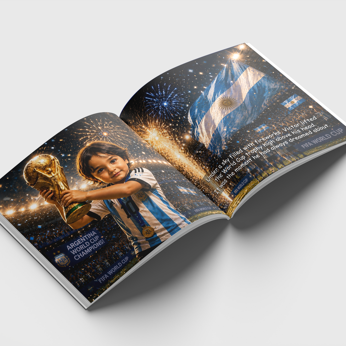 Road to the World Cup | Personalized Soccer Storybook