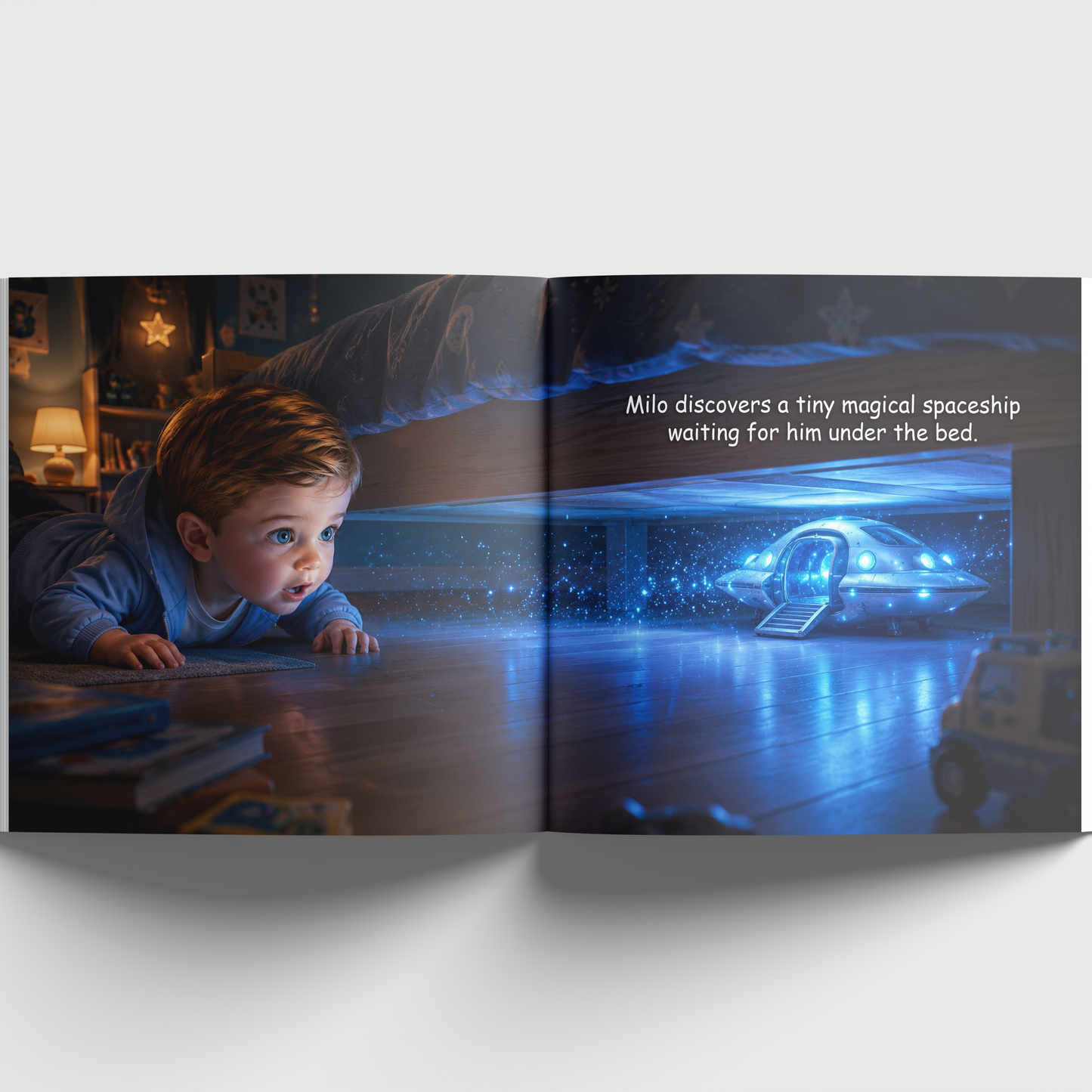 The Light of Happy Planet | Personalized Space Adventure Storybook